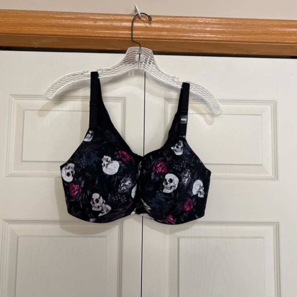 NWT Torrid Skull Balconette Bra 40DD